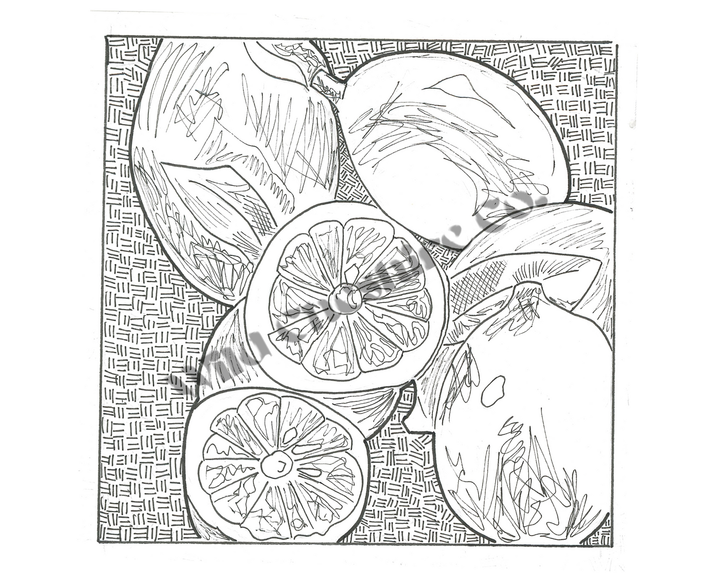 Lemons (Art Print)