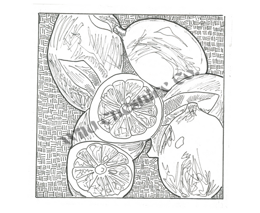 Lemons (Art Print)